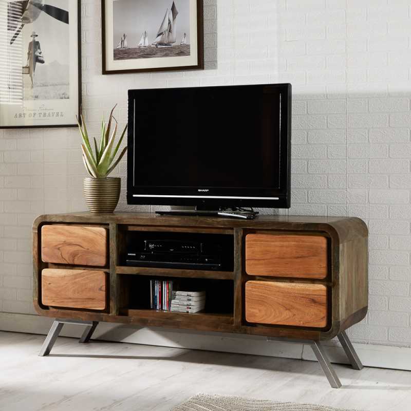 Aspen Plasma Media Unit 100 % Reclaimed Metal and Wood