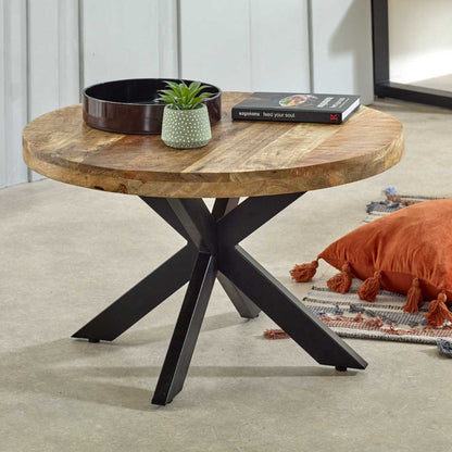 Surrey Spider Leg Coffee Table. 100% Solid Natural Wood.