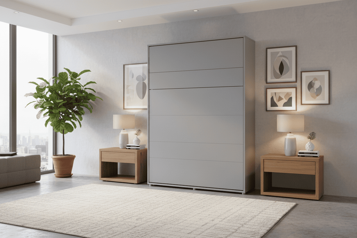 BC-01 Vertical Wall Bed Concept 140cm