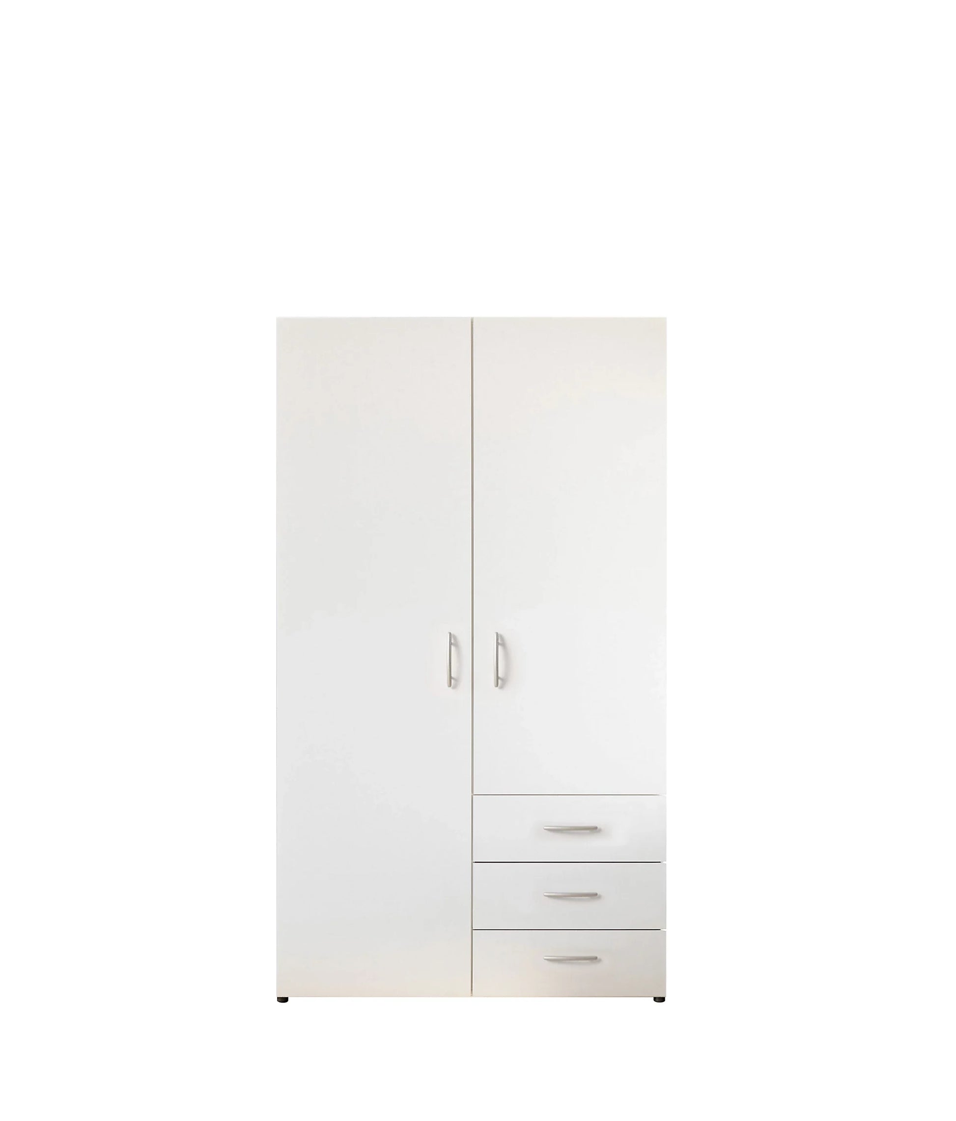 Harry 2 Door Wardrobe 100cm. White