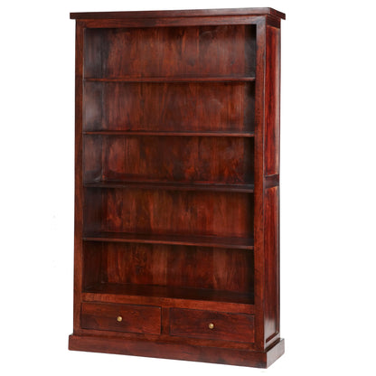 Jaipur Dark Mango Large Bookcase Solid Mango Wood