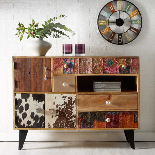 Sorio Large Sideboard 100% Recycled Wood