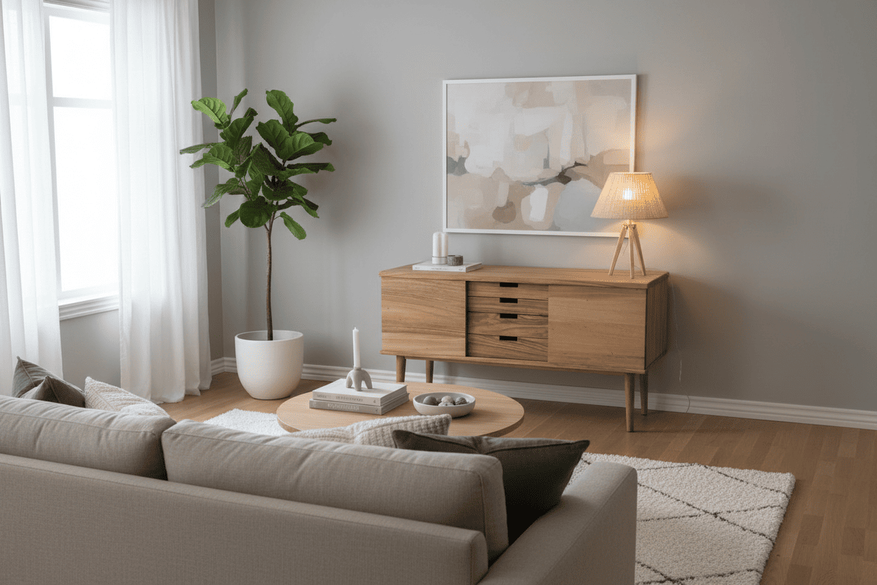 Shoreditch Sideboard. Natural Hardwood. 5 Treatment Options