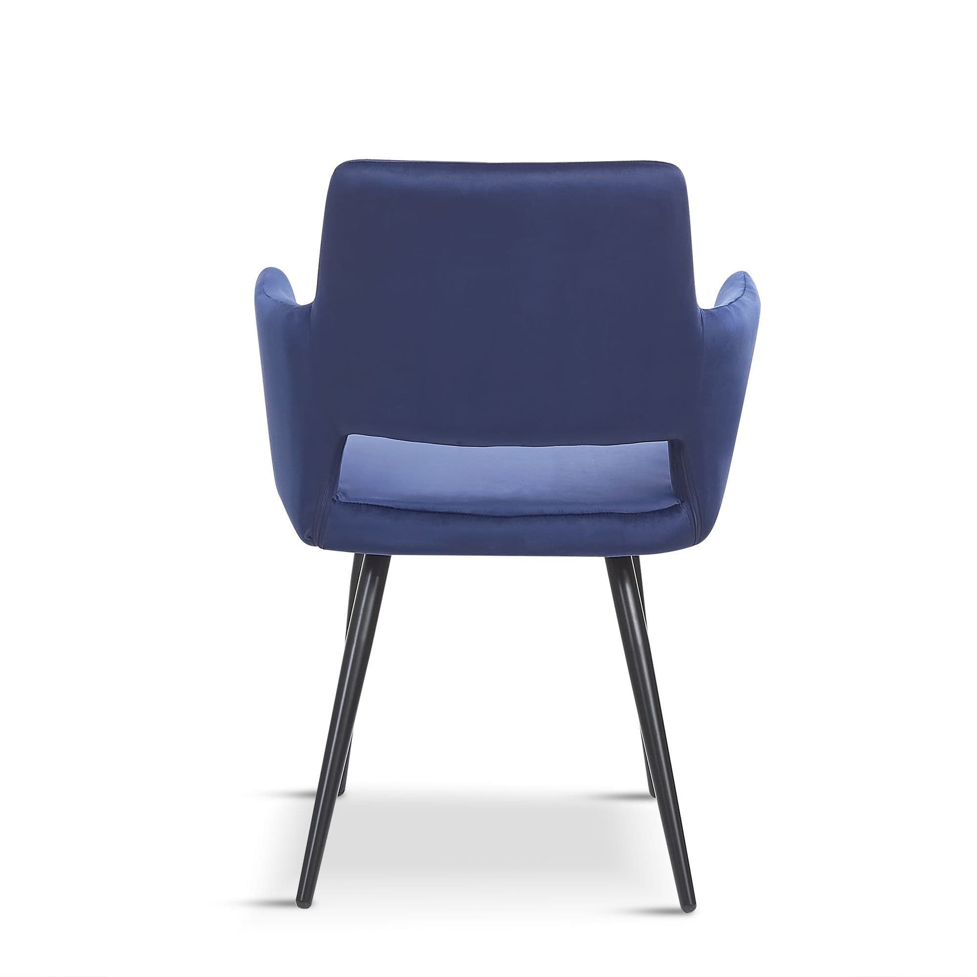Blue Velvet Harrod Chair - Sold in Pairs