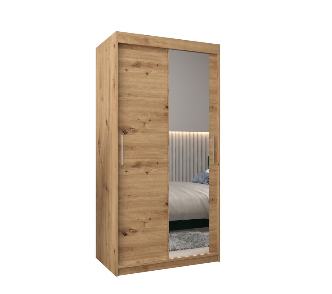 Tokyo II Sliding Door Wardrobe 100cm