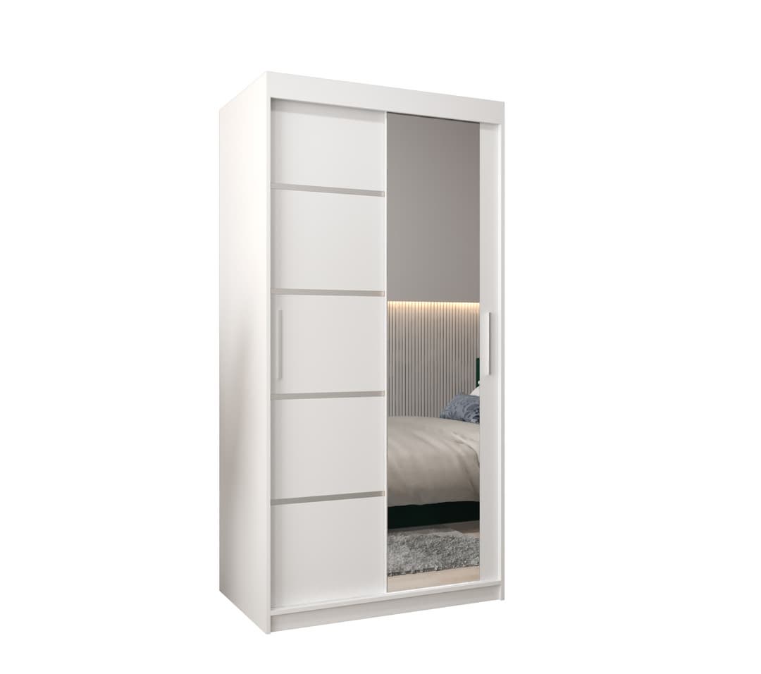 Verona 02 Sliding Door Wardrobe 100cm