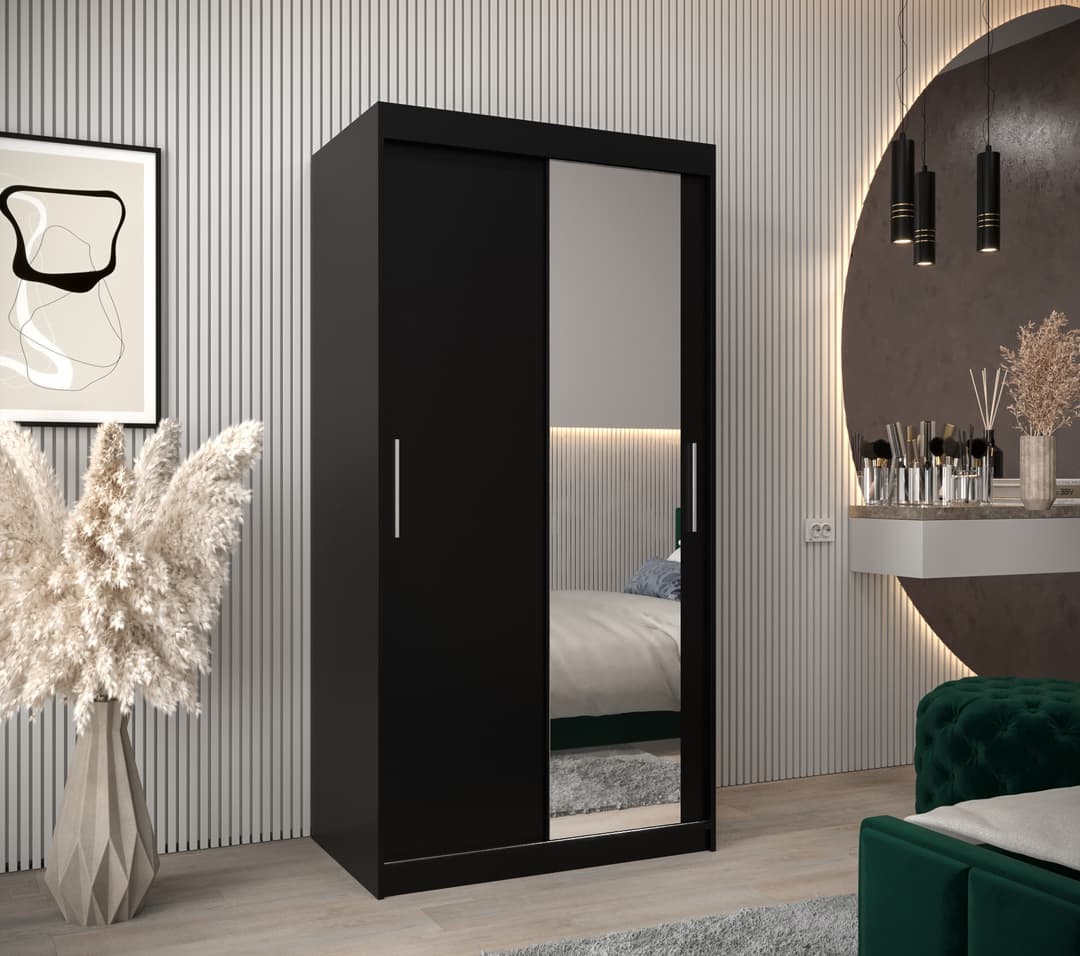 Tokyo II Sliding Door Wardrobe 100cm