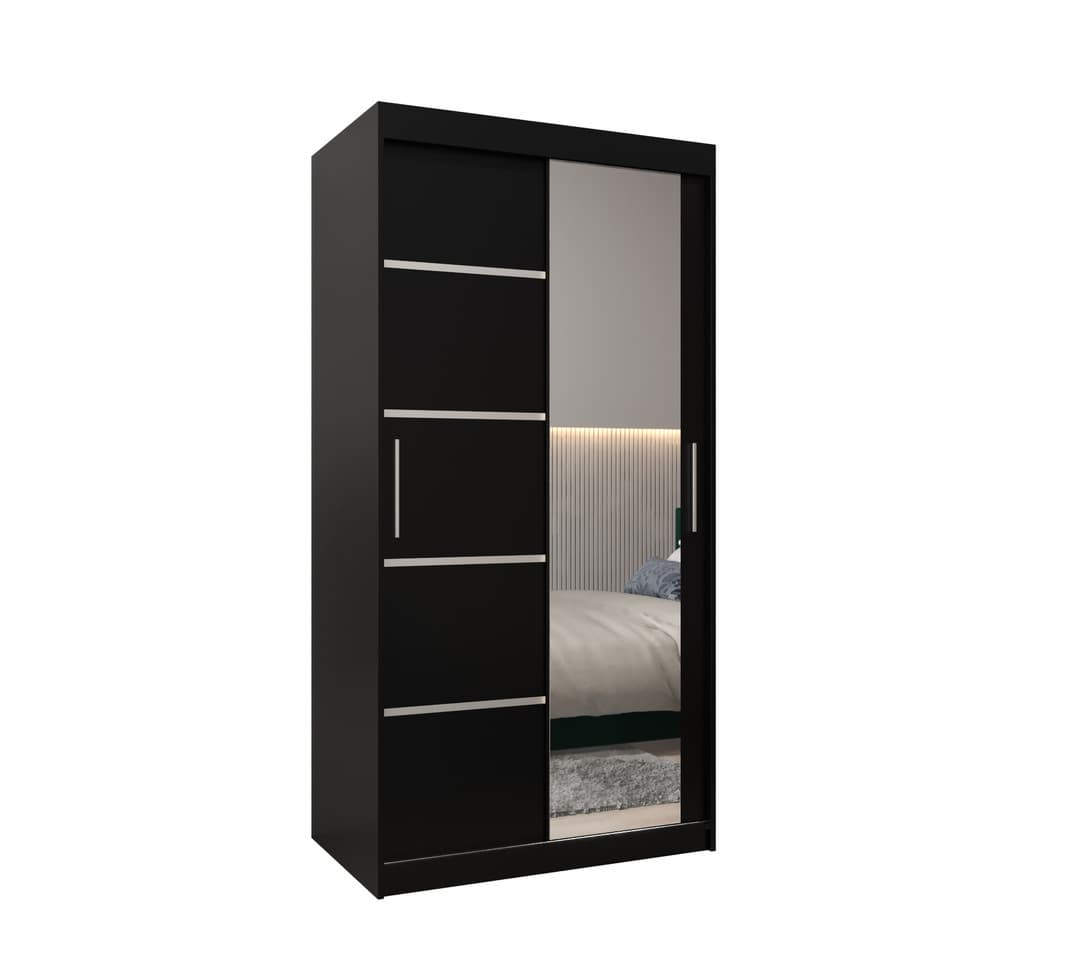 Verona 02 Sliding Door Wardrobe 100cm