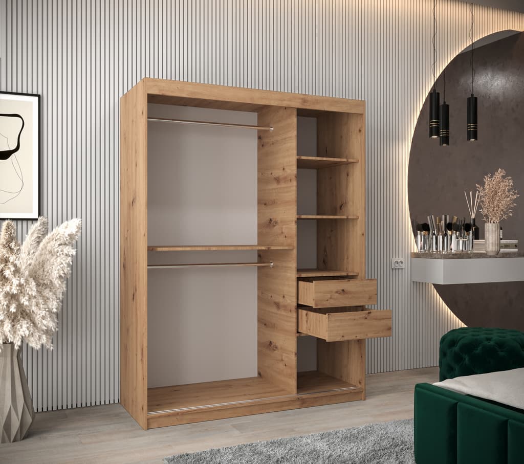 Verona 04 Sliding Door Wardrobe 150cm