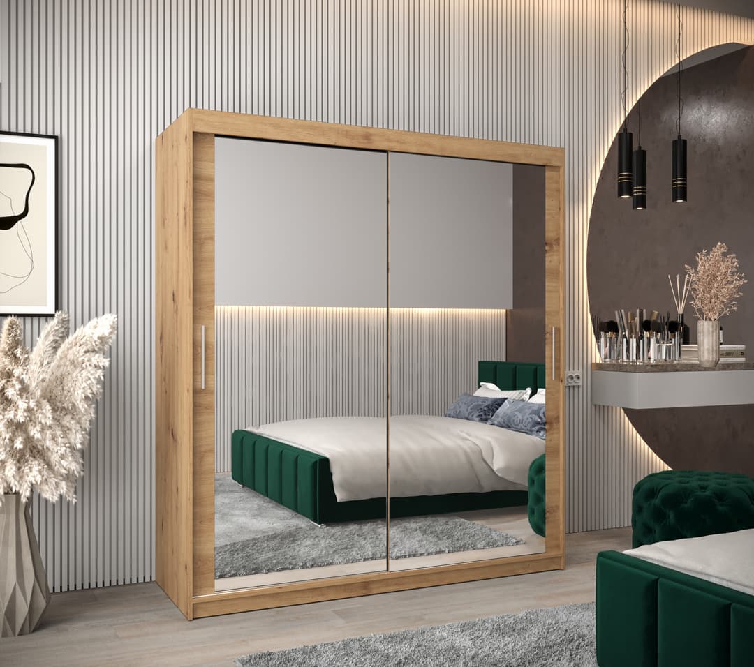 Tokyo III Sliding Door Wardrobe 180cm