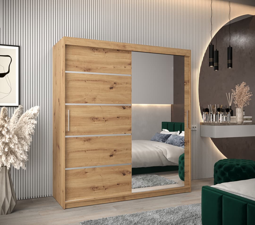 Verona 02 Sliding Door Wardrobe 180cm