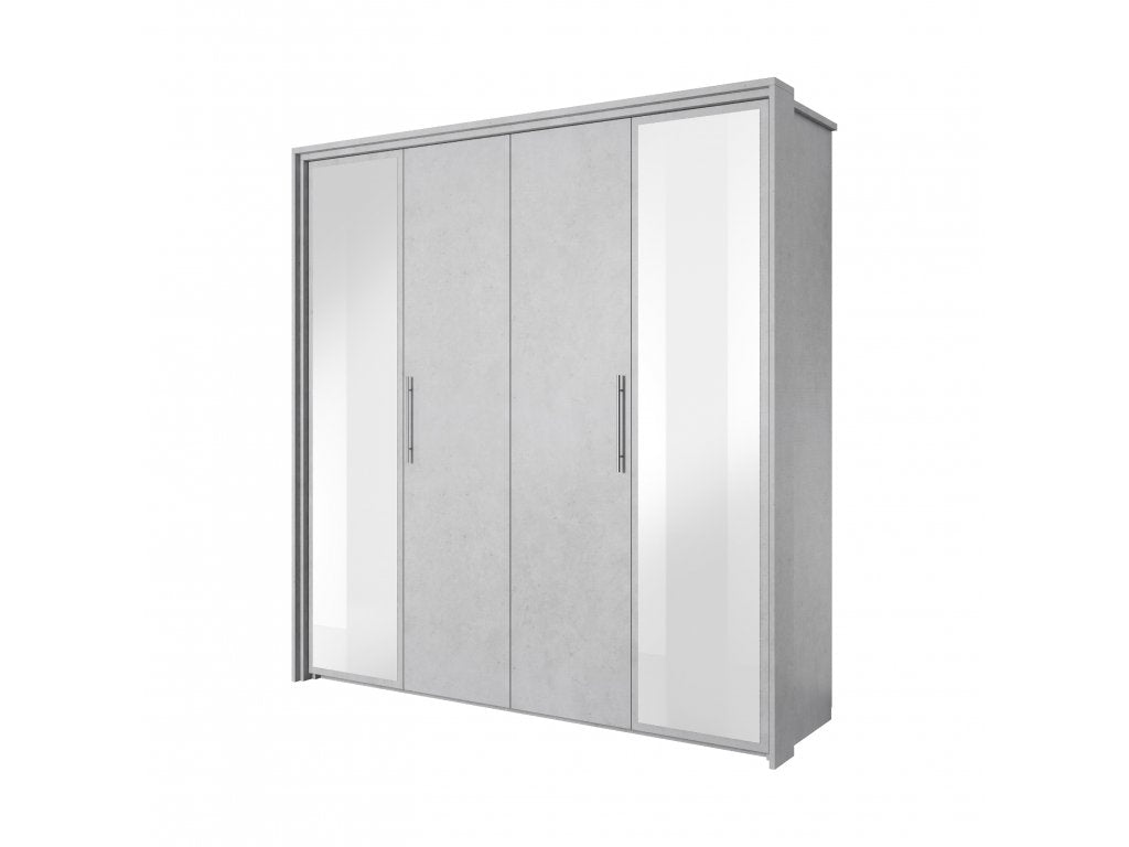 Aurelia Hinged Door Wardrobe 206cm White