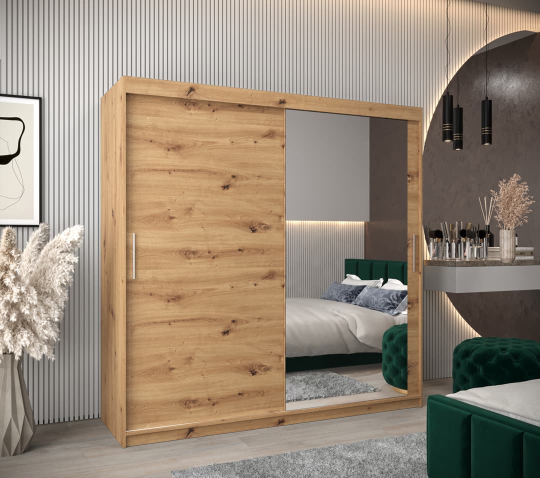 Tokyo II Sliding Door Wardrobe 200cm