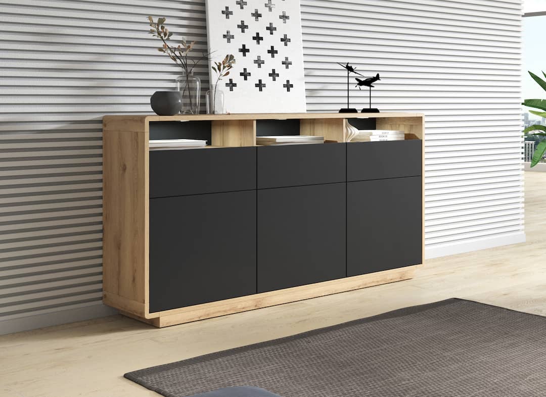 Aston 26 Sideboard Cabinet black