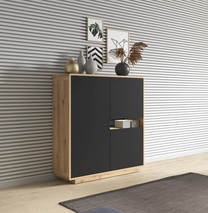 Aston 42 Sideboard Cabinet black