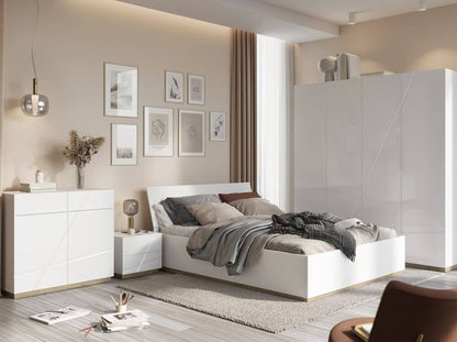 Futura FU-12 Sliding Door Wardrobe white gloss