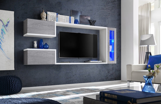 Galaxy Entertainment Unit concrete grey