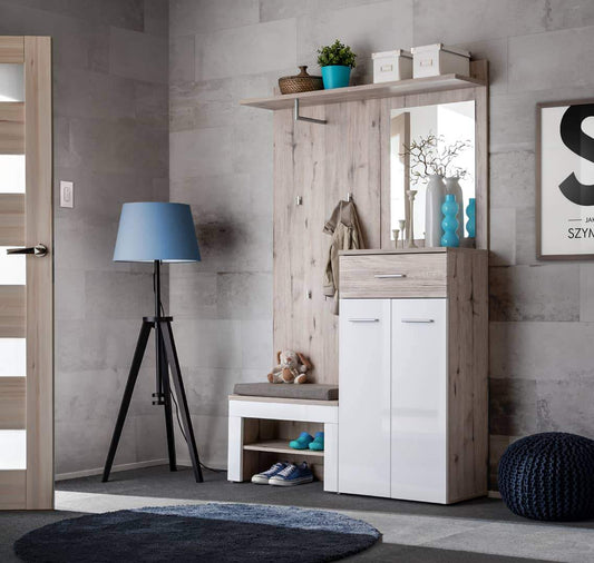 Gustavo II Hallway Set oak wellington 