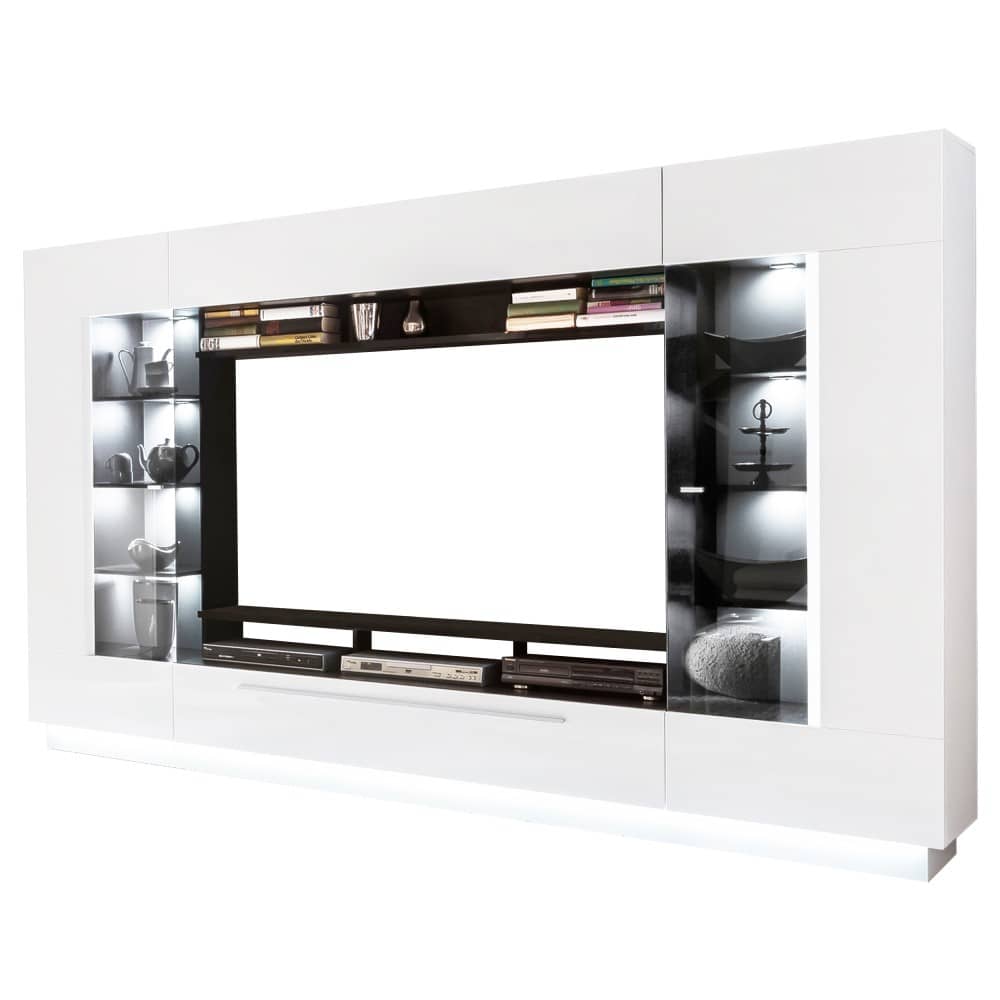 Sensis VAII Wall Entertainment Unit white gloss