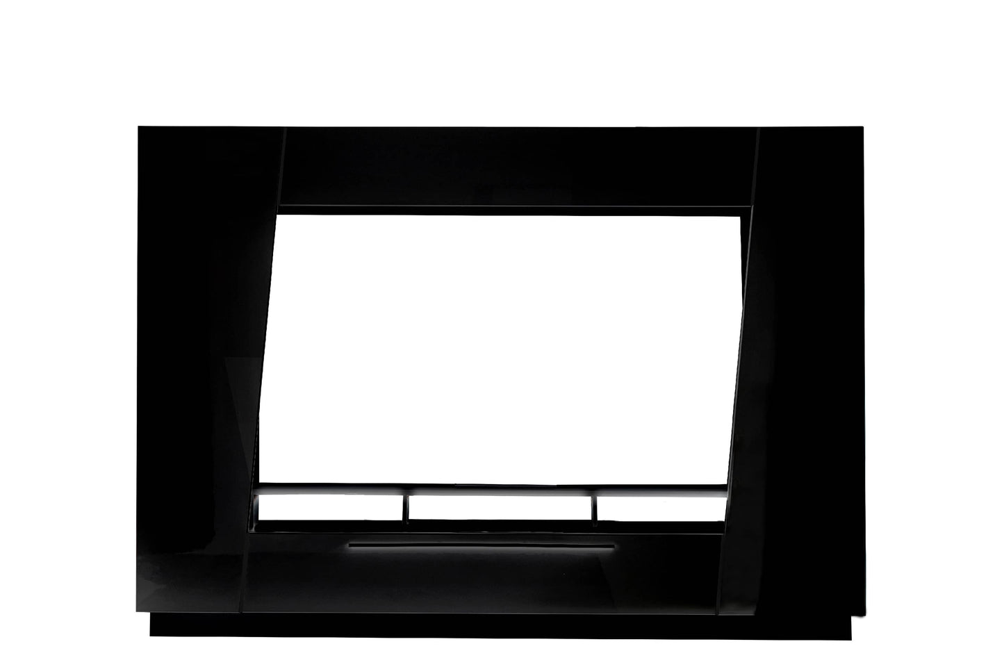 Emira VA Entertainment Unit 275cm Black Gloss Black Matt