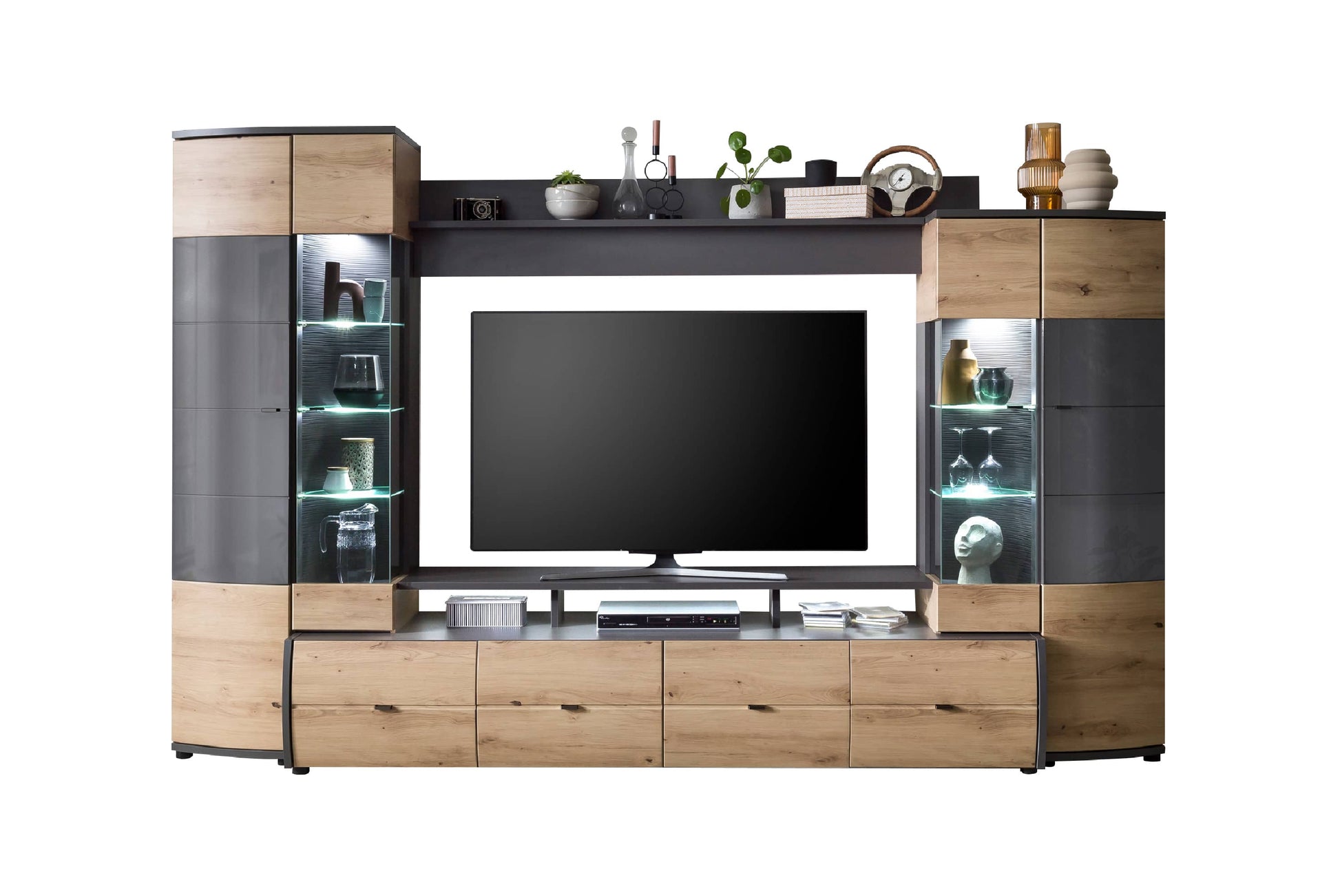 Flori VA Entertainment Unit oak artisan