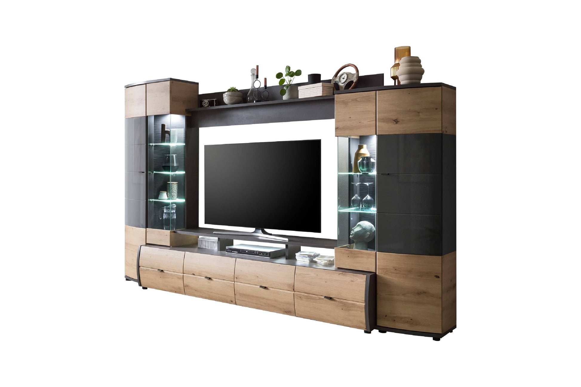 Flori VA Entertainment Unit oak artisan