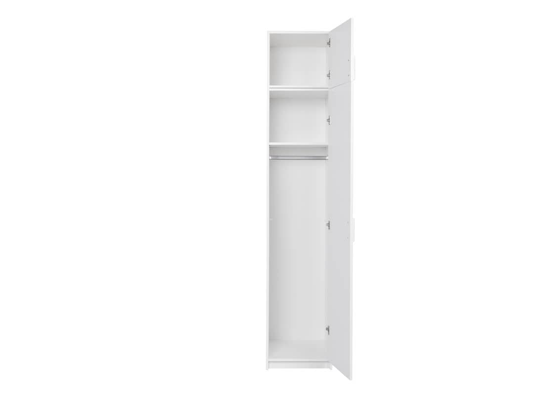 Alpin Hinged Door Wardrobe 47cm Alpine White