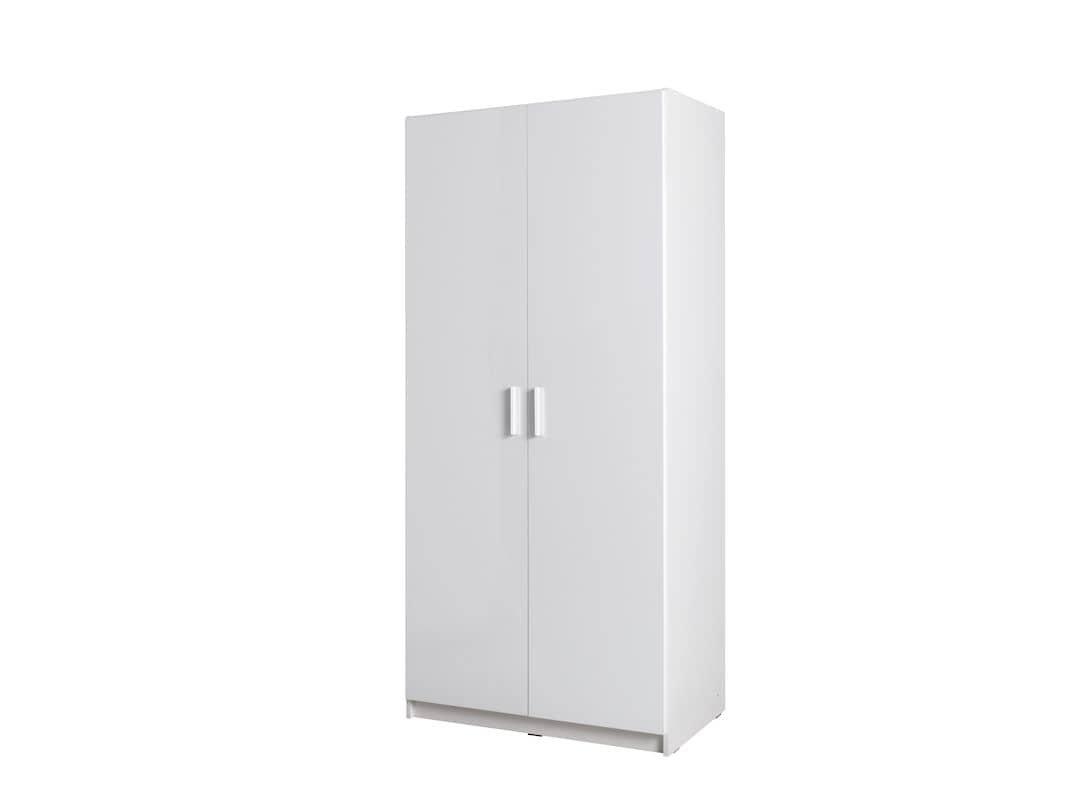 Alpin Hinged Door Wardrobe 92cm Alpine White