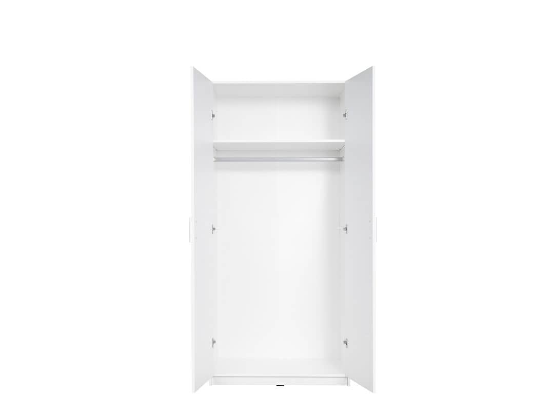 Alpin Hinged Door Wardrobe 92cm Alpine White