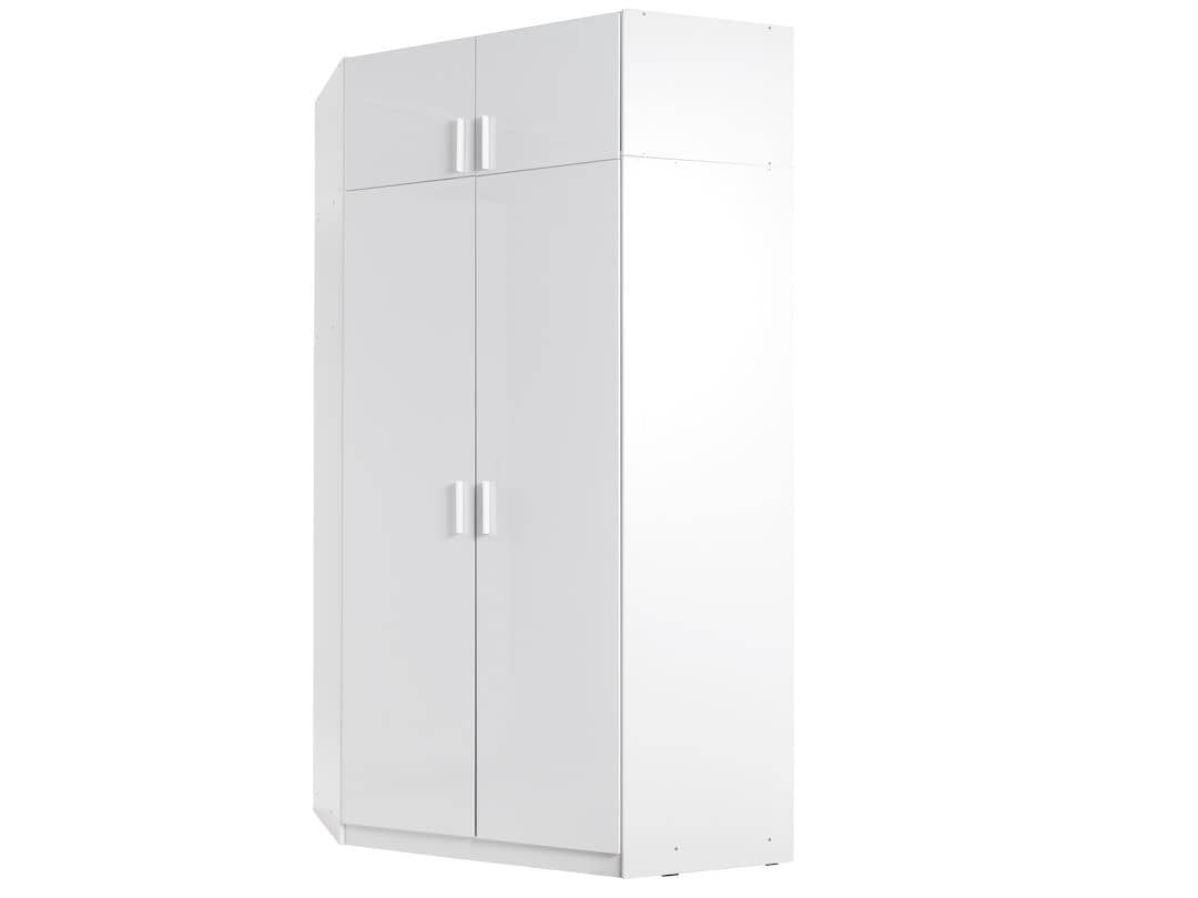 Alpin Corner Wardrobe 117cm Alpine White