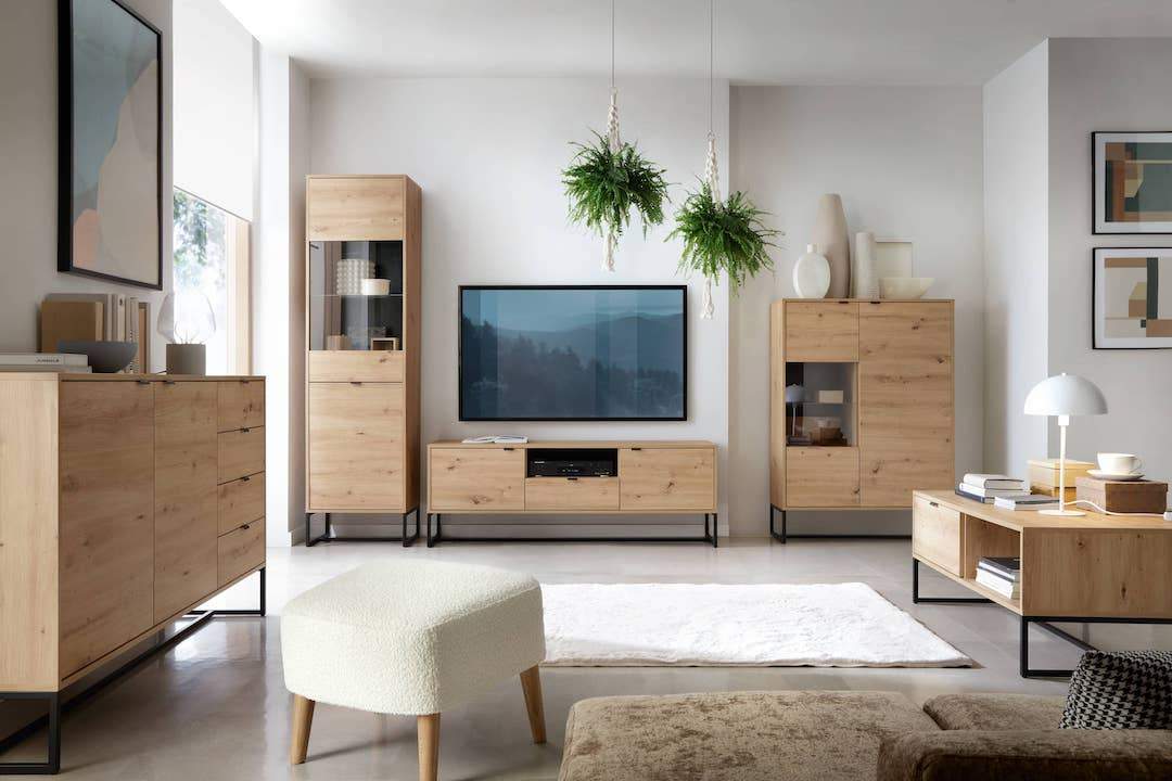 Amber Sideboard Cabinet 103cm Oak Artisan