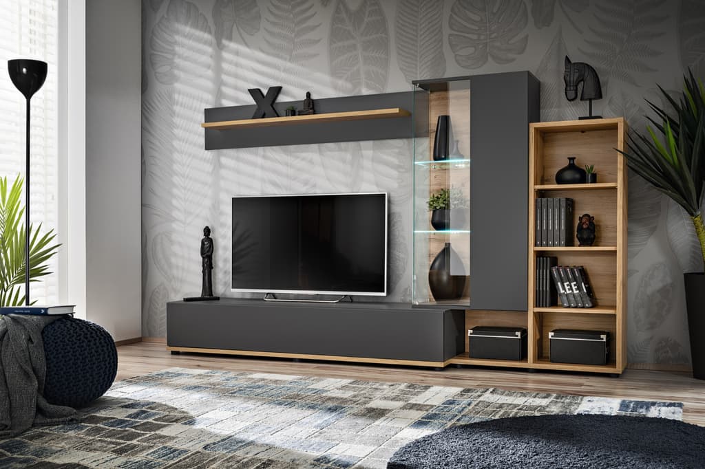 Silk II Entertainment Unit anthracite