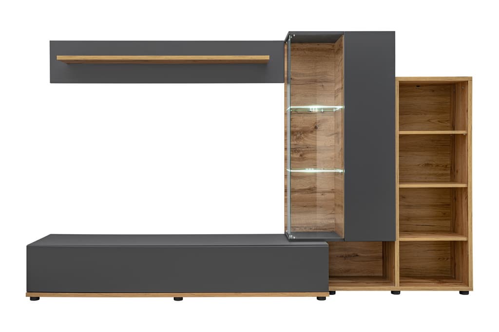 Silk II Entertainment Unit anthracite