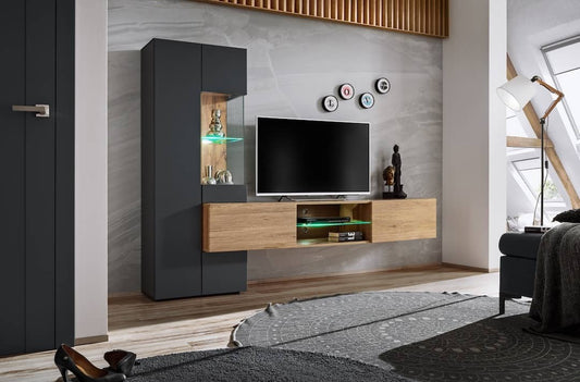 Try TV Entertainment Unit anthracite