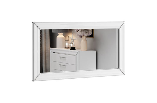 Arno Wall Mirror 120cm black white