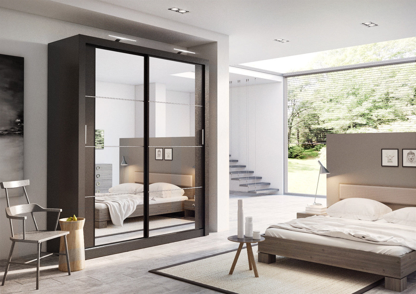 Arti AR-03 Sliding Door Wardrobe 181cm