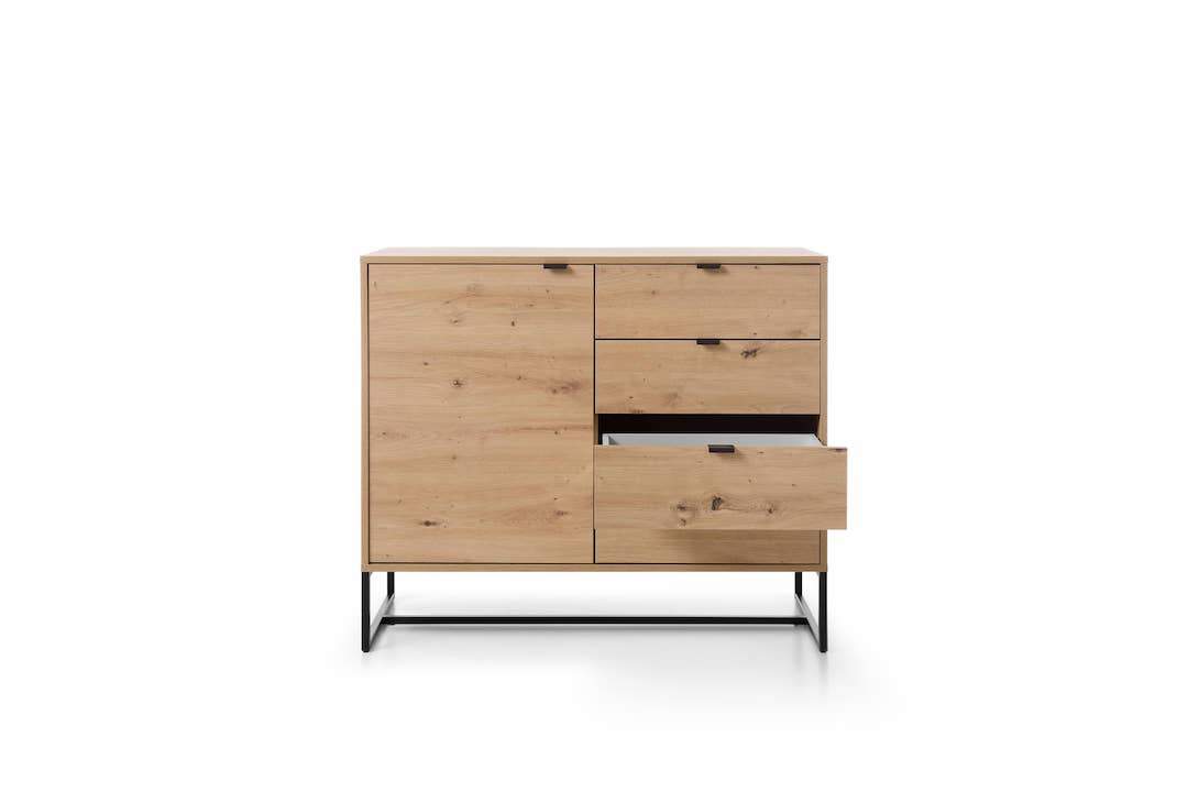 Amber Sideboard Cabinet 103cm Oak Artisan