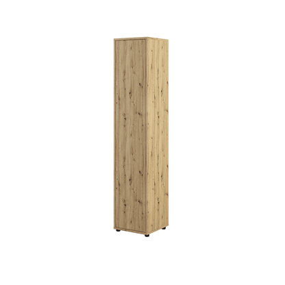 Bed Concept BC-21 Tall Storage Cabinet 45cm [Oak]- Front Image