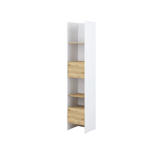 Bed Concept BC-23 Tall Storage Cabinet 44cm [White] - Front Image