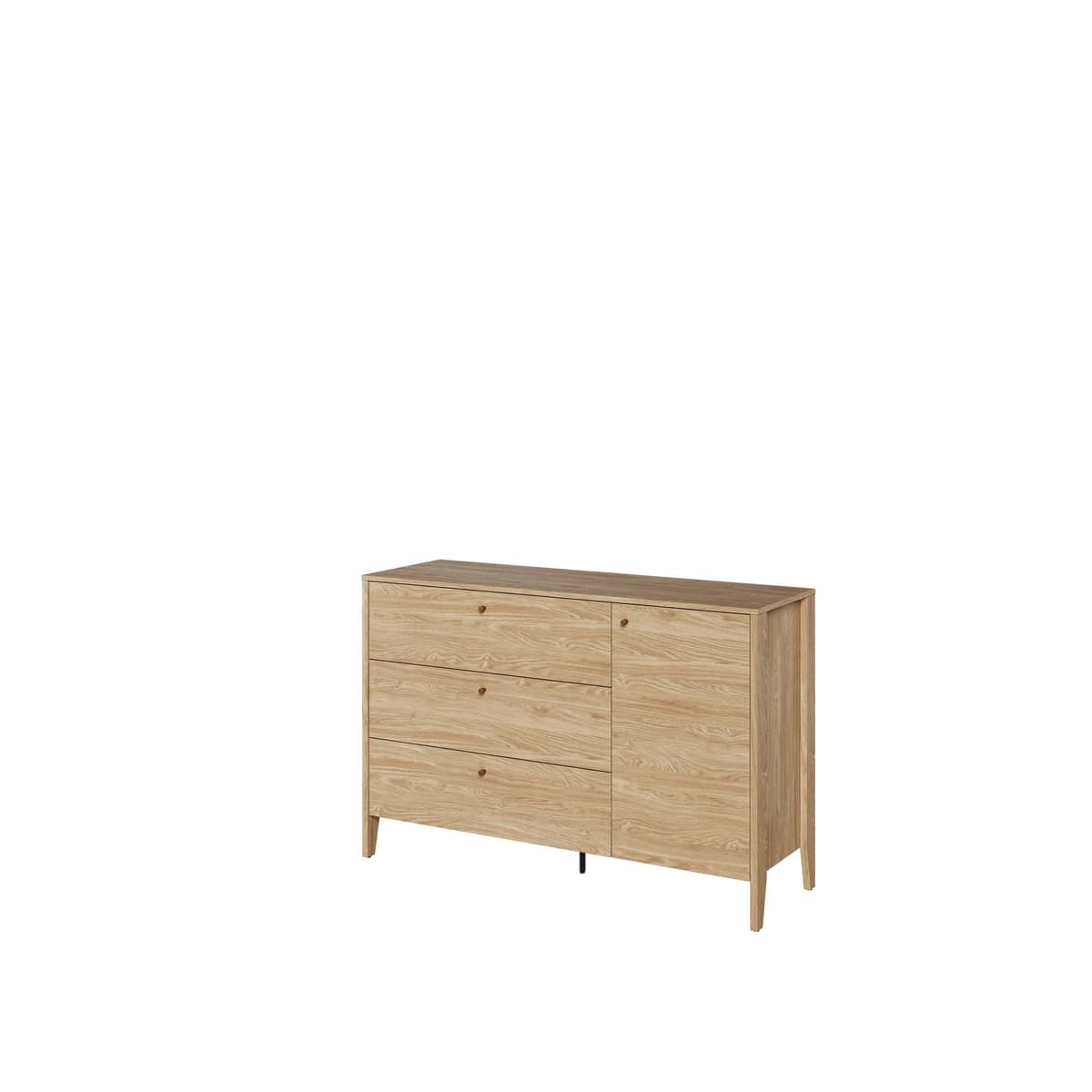 Cozy Chest Of Drawers 136cm Oiled Oak