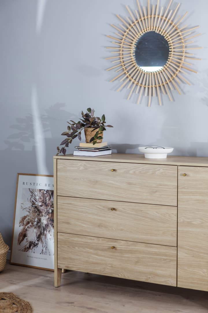 Cozy Chest Of Drawers 136cm Oiled Oak