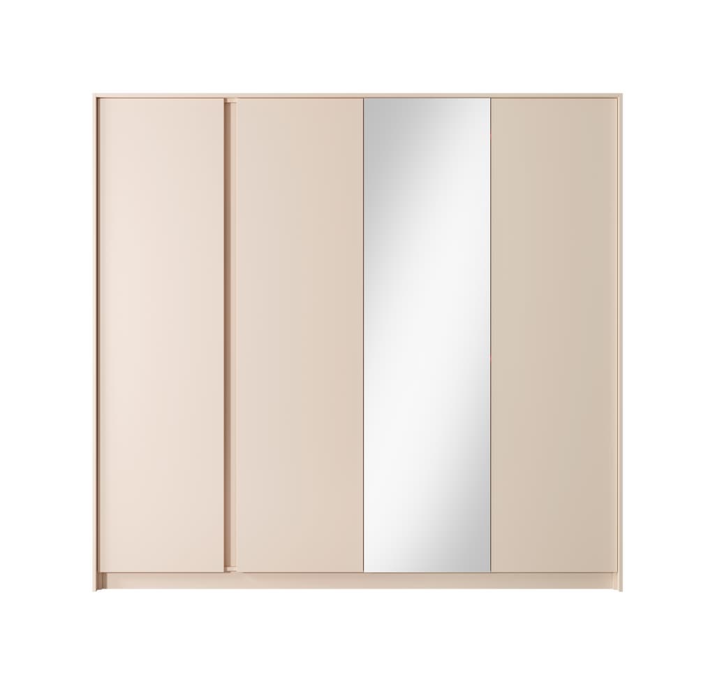 Dast Hinged Door Wardrobe 223cm beige