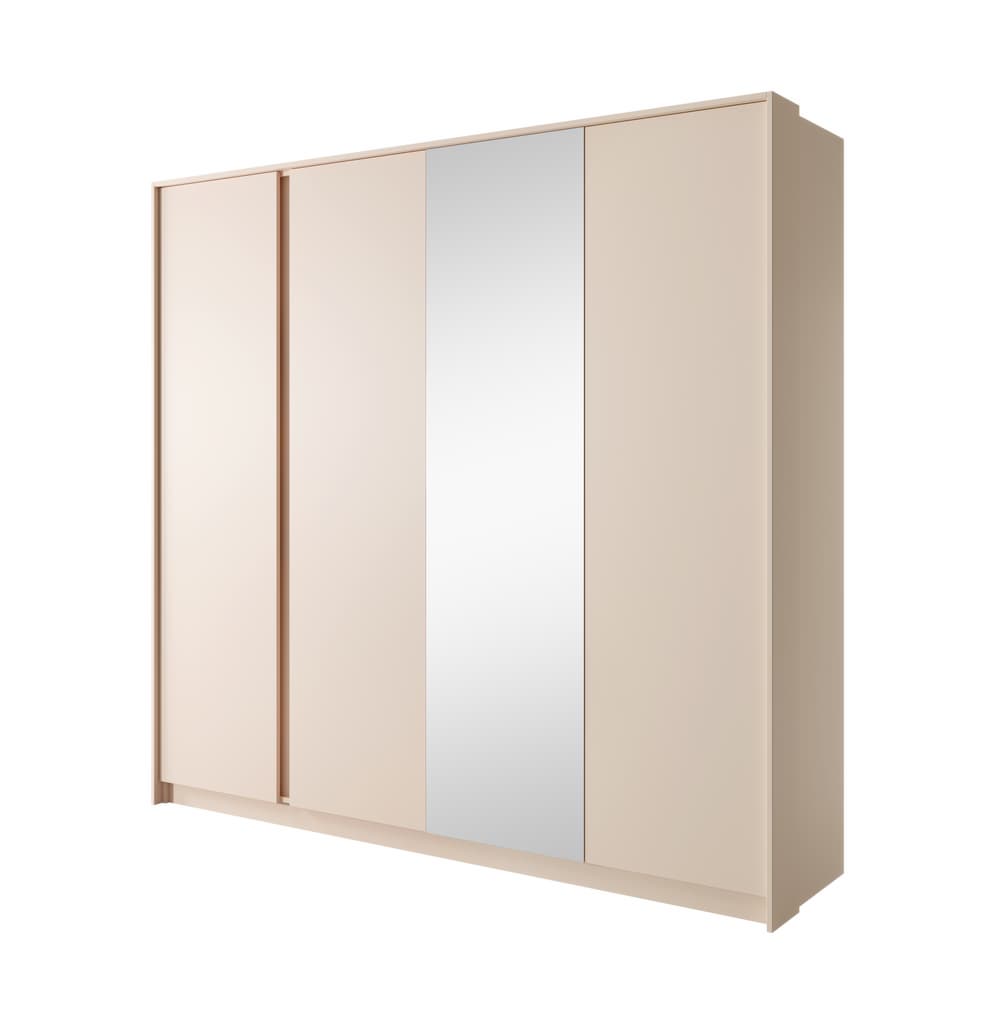 Dast Hinged Door Wardrobe 223cm beige