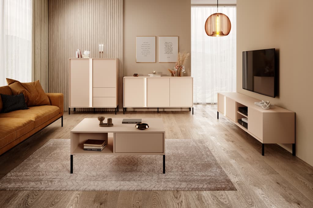 Dast Sideboard Cabinet 203cm Beige