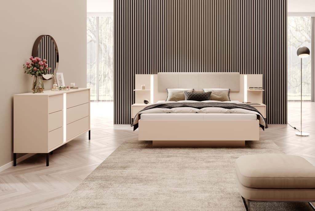 Dast Chest Of Drawers 137cm Beige
