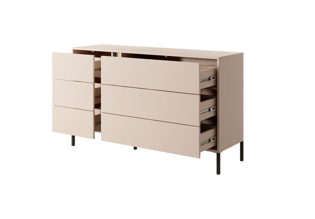 Dast Chest Of Drawers 137cm Beige
