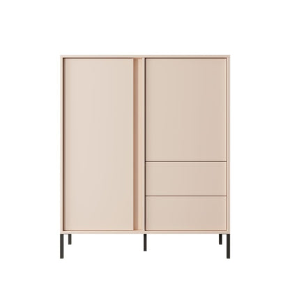 Dast Highboard Cabinet 104cm Beige