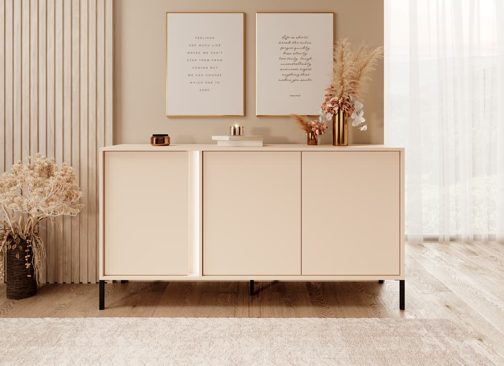 Dast Sideboard Cabinet 154cm Beige