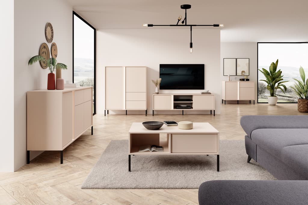 Dast Sideboard Cabinet 154cm Beige