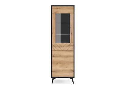 Diamond Tall Display Cabinet 54cm 